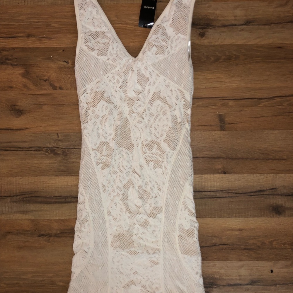 NWT BEBE mini dress P/S - Picture 2 of 4